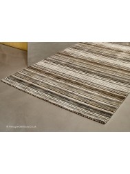 Altea Mini Stripes Beige Rug - Thumbnail - 3