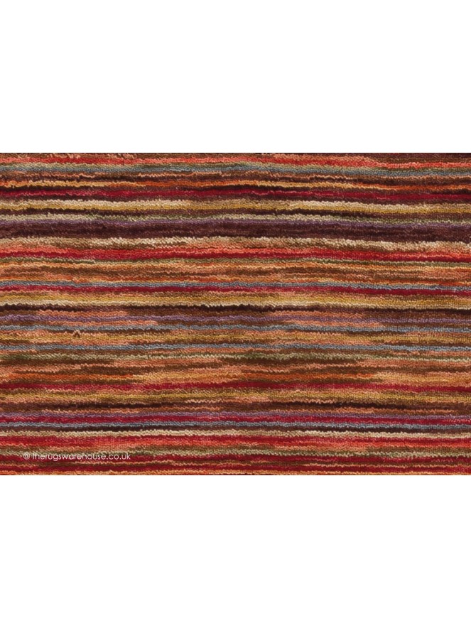 Altea Mini Stripes Red Rug - 3