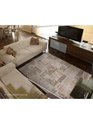 Antalya Beige Rug - Thumbnail - 2