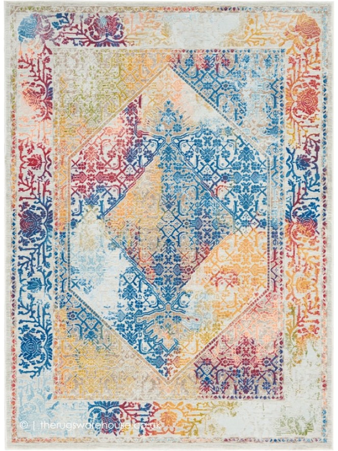 Ankara Ivory Multi Rug - 9