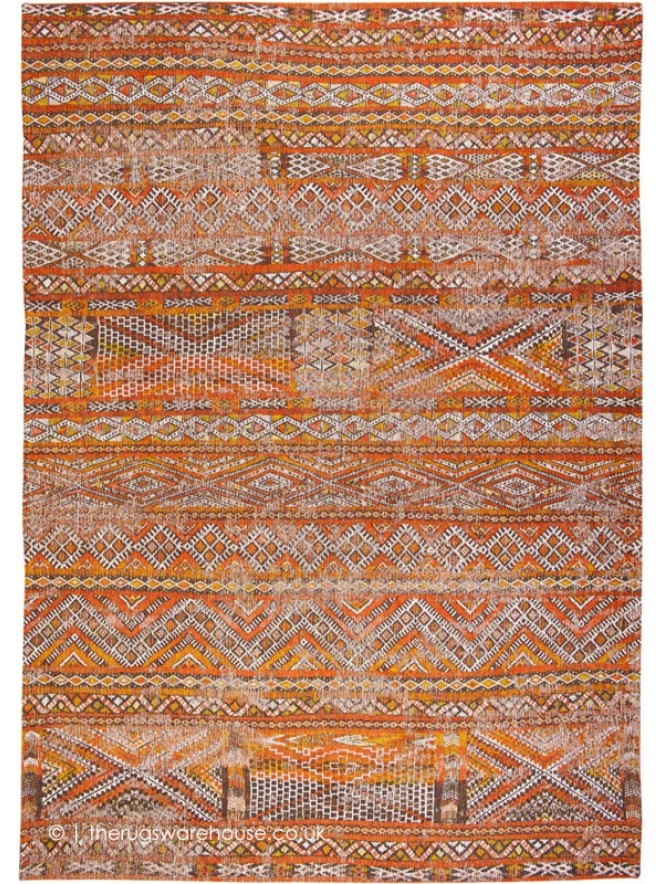 Riad Orange Rug - 9