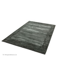 Athera Anthracite Border Rug - Thumbnail - 3