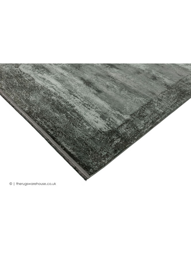 Athera Anthracite Border Rug - 4