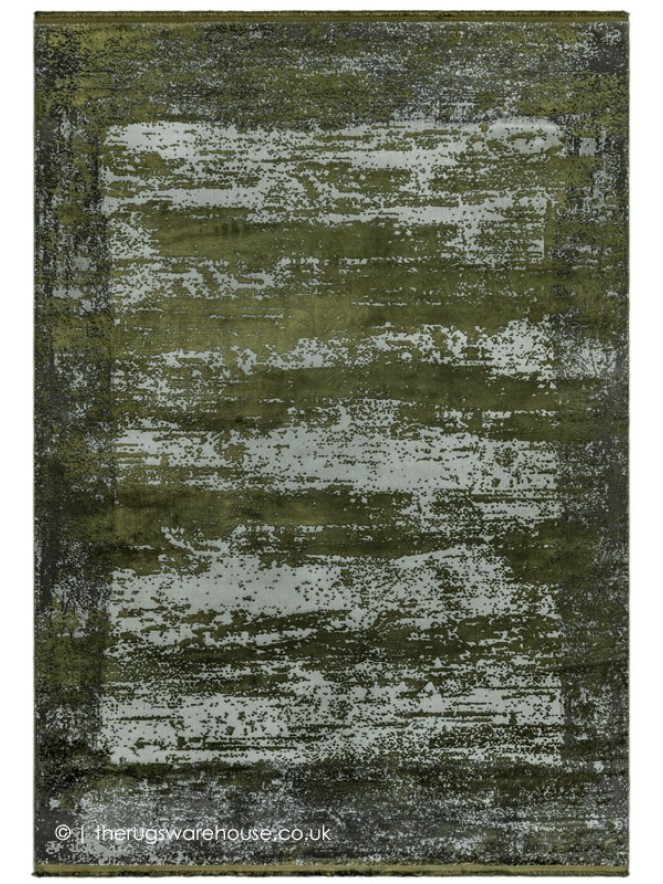 Athera Emerald Border Rug - 6