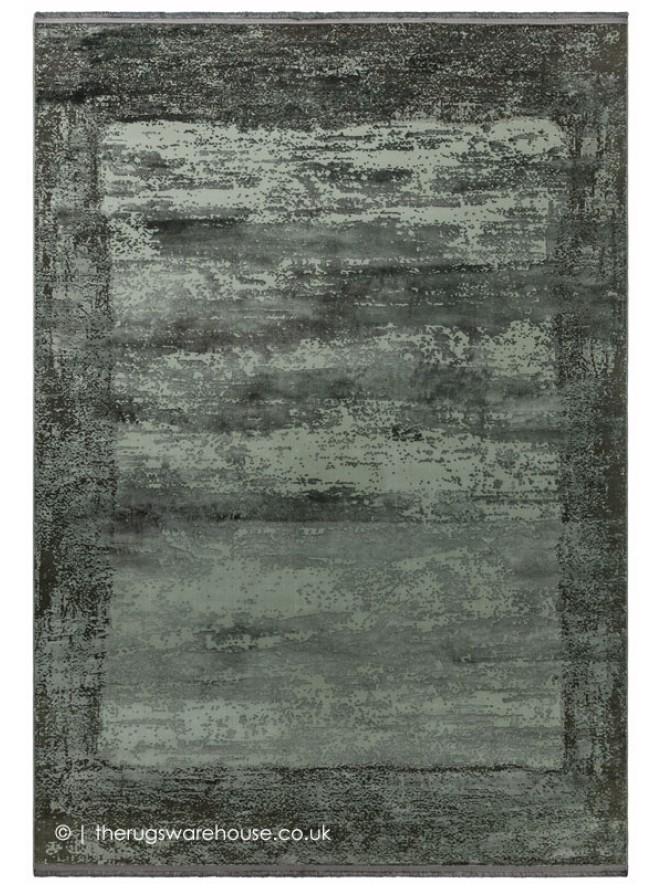 Athera Anthracite Border Rug - 6