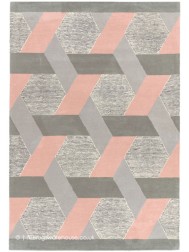 Camden Geo Pink Rug - Thumbnail - 7