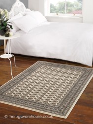 Old Bokara Cream Rug - Thumbnail - 2