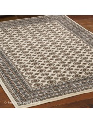 Old Bokara Cream Rug - Thumbnail - 4