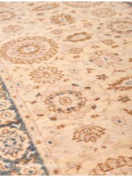 Chobi Ivory Blue Runner - Thumbnail - 6