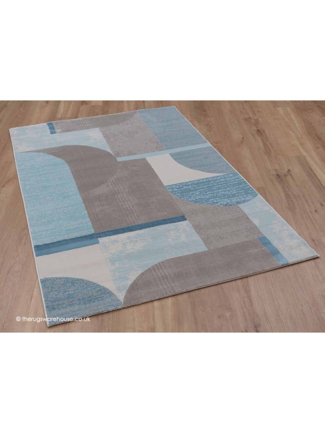 Lora Blue Rug - 3