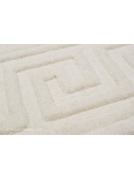 Classic Greek Key Ivory Rug - Thumbnail - 7