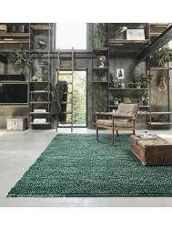 Pinstripe Green Rug - Thumbnail - 2