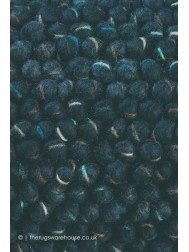 Pinstripe Navy Rug - Thumbnail - 4