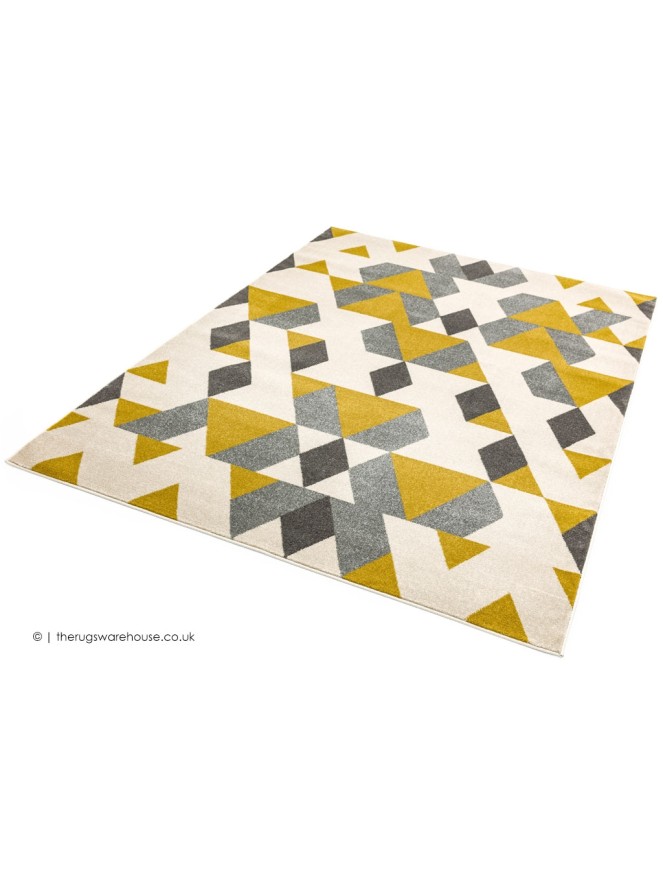 Pyramids Mustard Rug - 5
