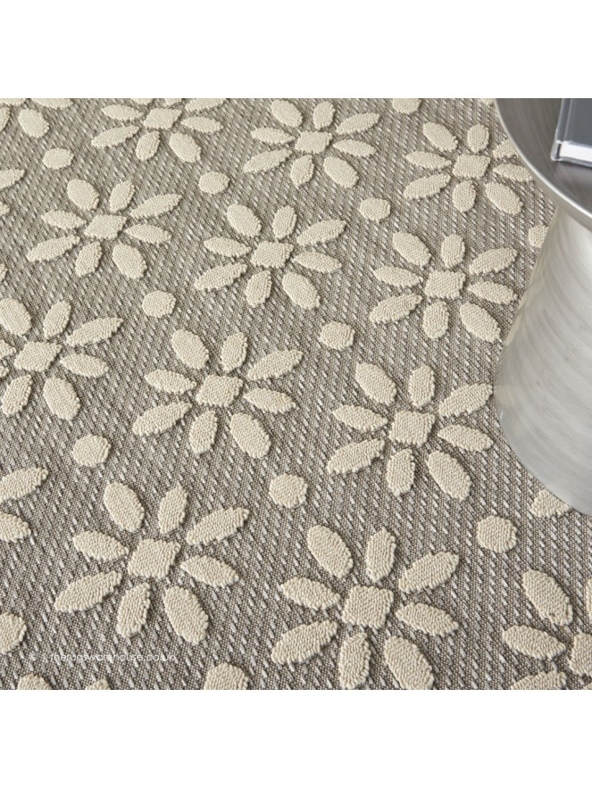 Cozumel Blossom Grey Rug - 5