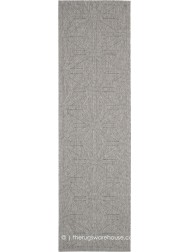 Cozumel Plain Light Grey Runner - Thumbnail - 8