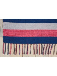 Baja Stripes Pink Rug - Thumbnail - 5