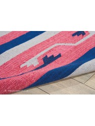 Baja Stripes Pink Rug - Thumbnail - 6
