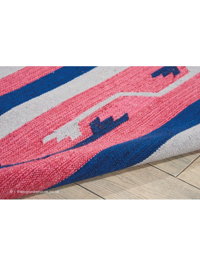 Baja Stripes Pink Rug - 6