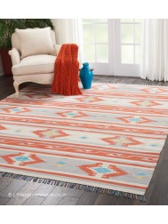 Baja Stripes Grey Rug - Thumbnail - 2