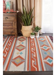 Baja Stripes Grey Rug - Thumbnail - 3