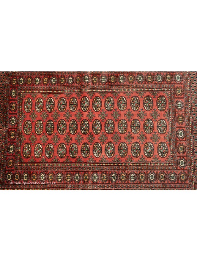 Bokhara Rose Rug - 5