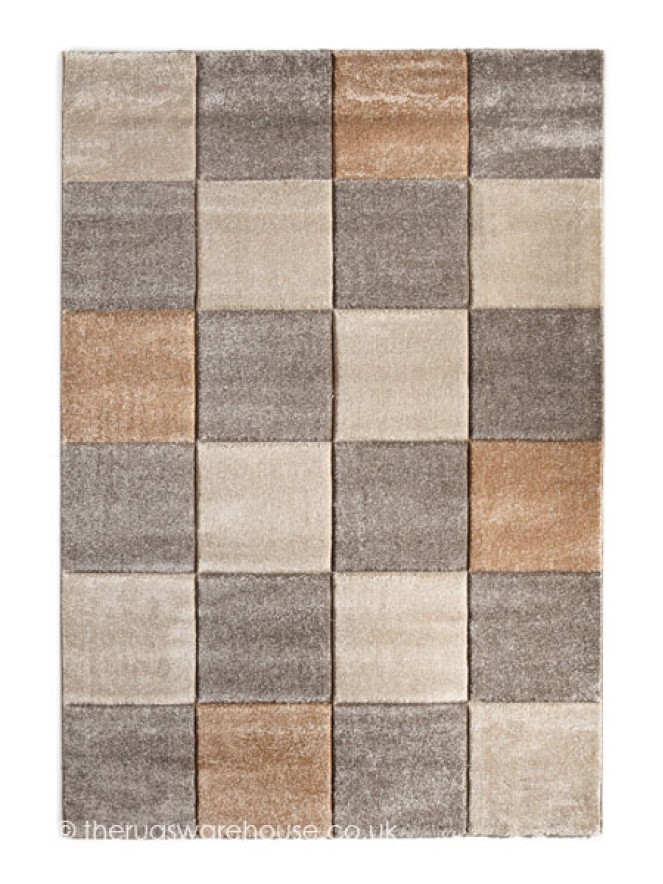 Bordeaux Light Brown Rug - 6