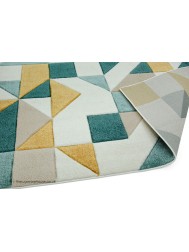Sketch Shapes Green Rug - Thumbnail - 4