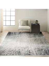 Balian Black Silver Rug - Thumbnail - 2