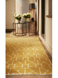 Harmony Geo Ochre Rug - Thumbnail - 2