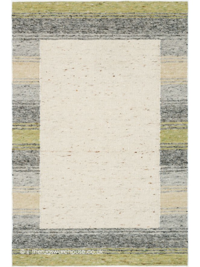 Graphic Edge Green Rug - 5
