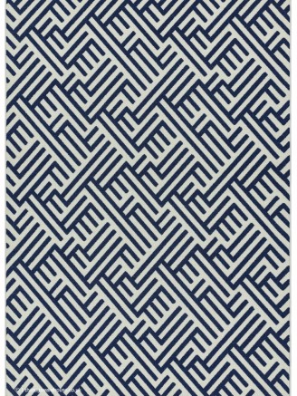 Antibes Blue White Linear