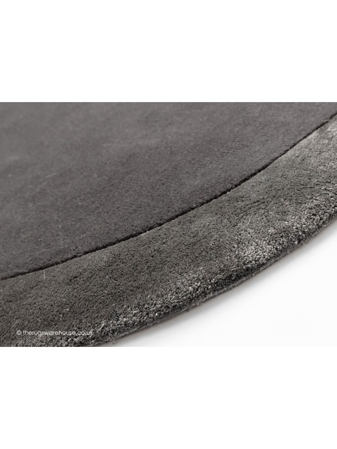 Bogota Grey Circle Rug - 3