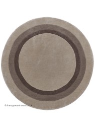Bratislava Taupe Circle Rug - Thumbnail - 8