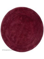 Monza Mulberry Circle Rug - Thumbnail - 8
