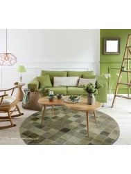 Chantilly Verdi Circle Rug - Thumbnail - 2