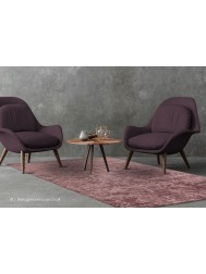 Zehraya Cranberry Vintage Rug - Thumbnail - 2