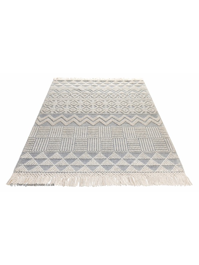 Anya Ivory Slate Rug - 7