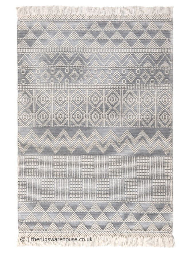Anya Ivory Slate Rug - 8