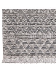 Anya Grey Black Rug - Thumbnail - 4