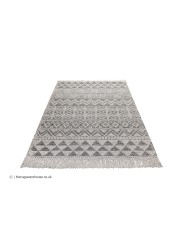 Anya Grey Black Rug - Thumbnail - 7
