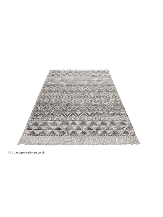 Anya Grey Black Rug - 7