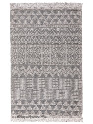 Anya Grey Black Rug - Thumbnail - 8