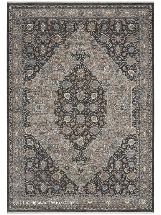 Starry Nights Grey Blue Rug - 8