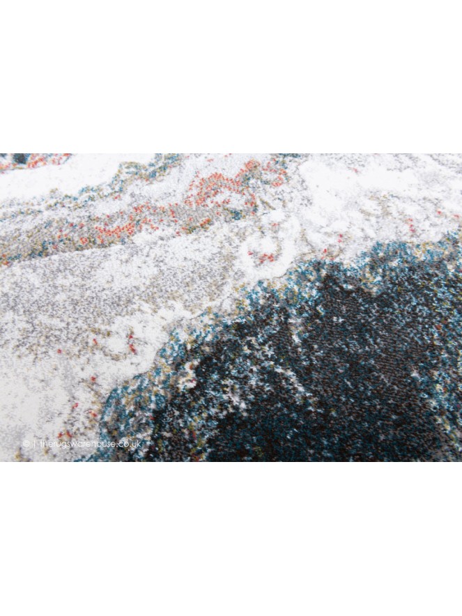 Orion Blue Grey Rug - 6