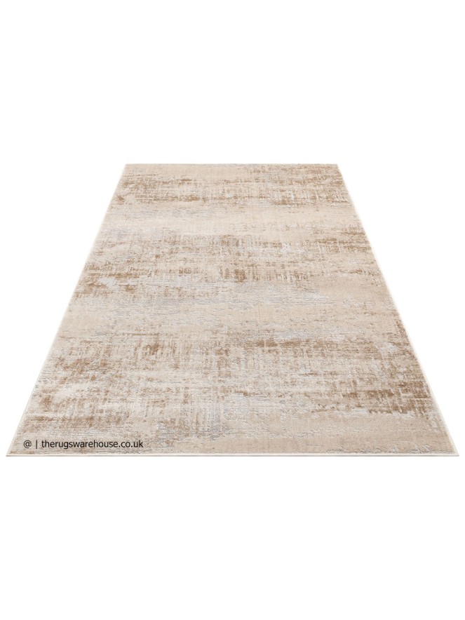 Luzon Distressed Ivory Taupe Rug - 6