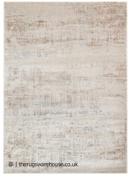 Luzon Distressed Ivory Taupe Rug - Thumbnail - 7