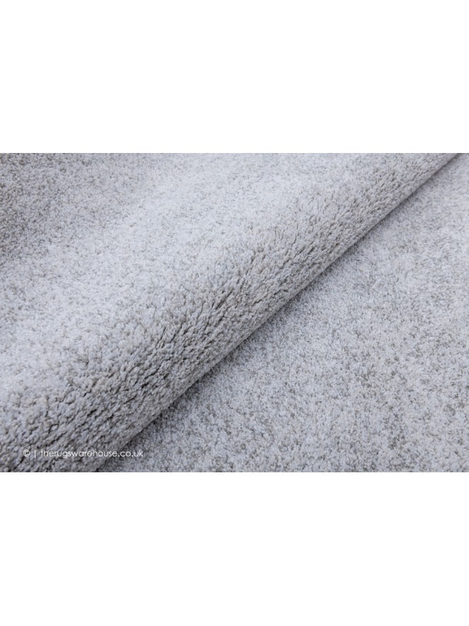 Mehari White Grey Mix Circle Rug - 4