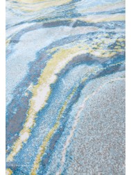 Makanza Blue Circle Rug - Thumbnail - 5