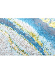Makanza Blue Circle Rug - Thumbnail - 6